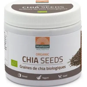 Mattisson Absolute Chia Zaad Raw Bio (250 gr)