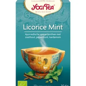 Yogi Tea Licorice mint bio (17 stuks)