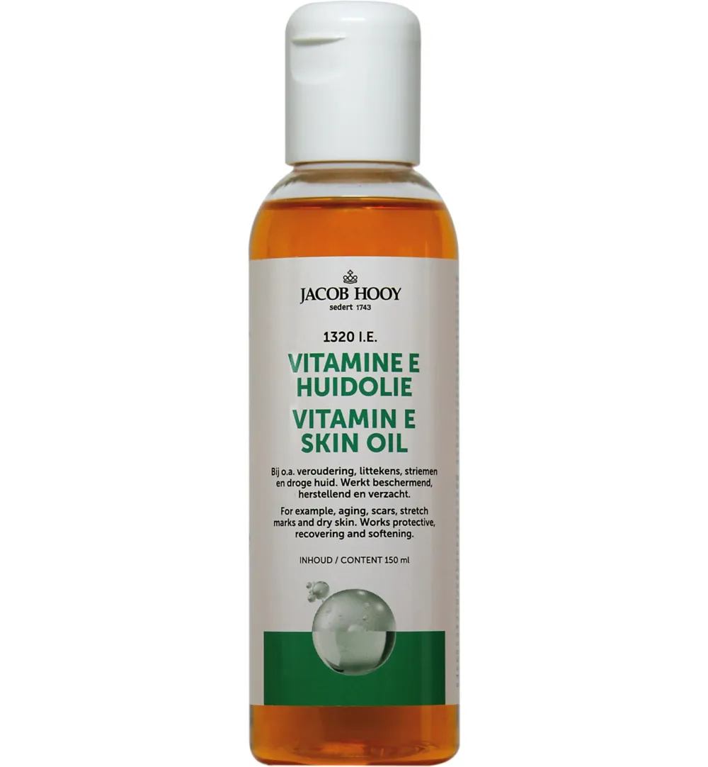 Jacob Hooy Vitamine E Huidolie (150 ml)