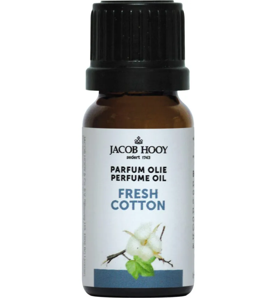 Jacob Hooy Parfum olie Fresh Cotton (10 ml)