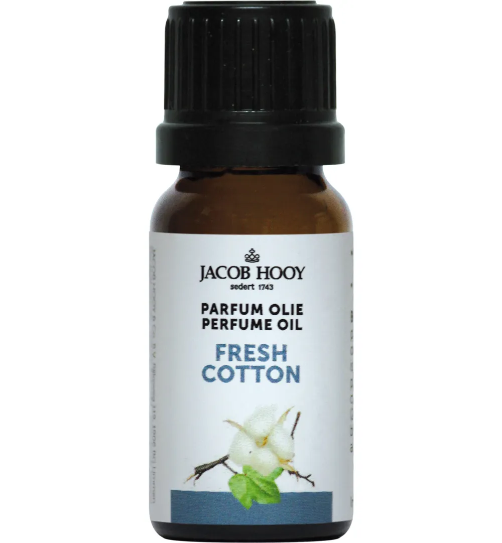 Jacob Hooy Parfum olie Fresh Cotton (10 ml)