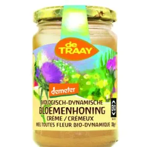 De Traay Bloemenhoning bio-dynamisch vh zomerhoning (350 gr)