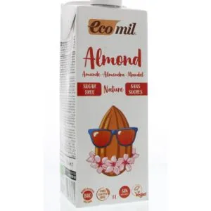 Ecomil Amandeldrank naturel suikervrij bio (1000 ml)