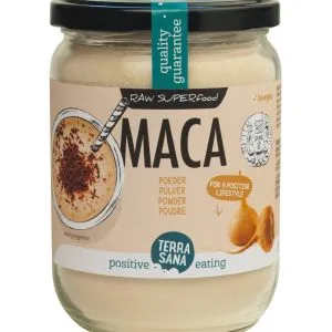 Terrasana Raw Maca High Energy Poeder In Glas Bio (300 gr)
