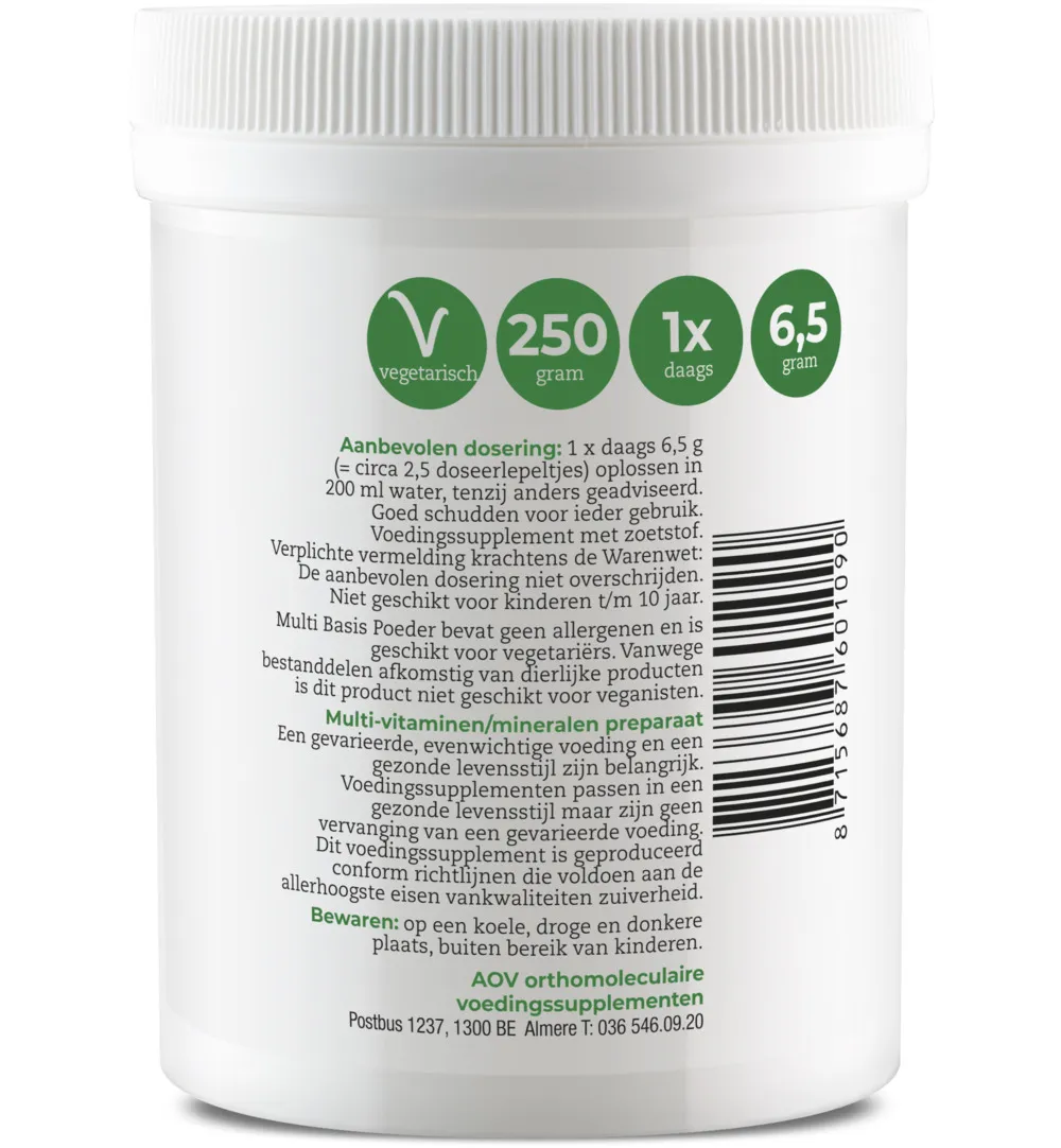 AOV 109 Multi basis poeder (250 gr)
