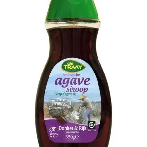De Traay Agavesiroop donker en rijk bio (350 gr)