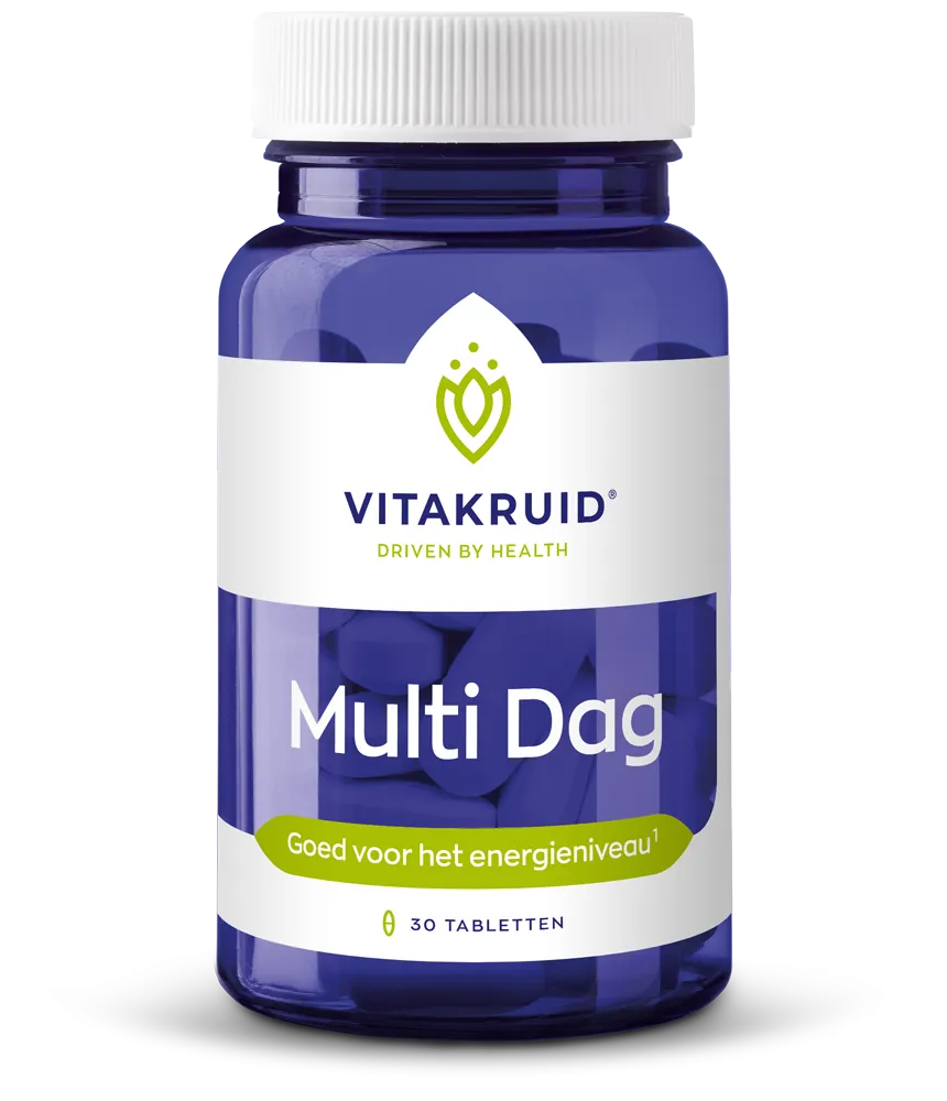 Vitakruid Multi Dag Hd 100% Vegan (30 tabletten)