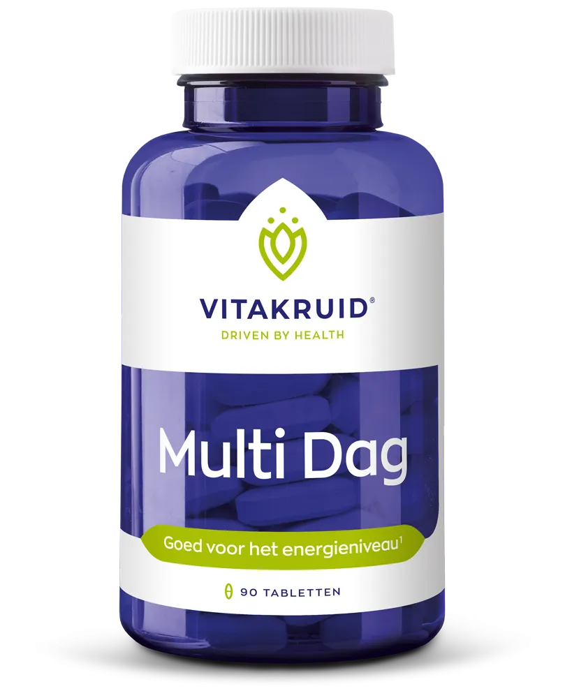 Vitakruid Multi Dag Hd 100% Vegan (90 tabletten)
