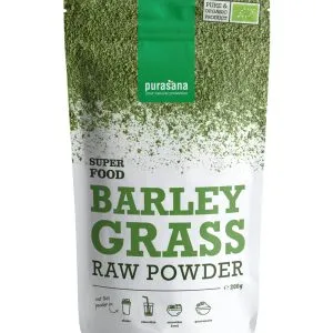 Purasana Gerstegras Poeder/Poudre Herbe D'Orge Vegan Bio (200 gr)