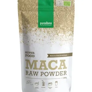 Purasana Maca Poeder/Poudre Vegan Bio (200 gr)