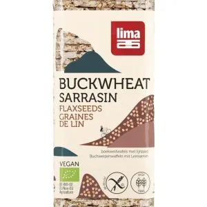 Lima Boekweitwafels Lijnzaad Bio (130 gr)