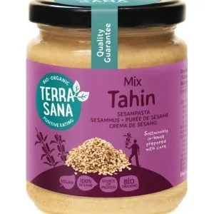 TerraSana Tahin sesampasta mix bruin/wit bio (250 gr)