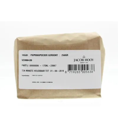 Jacob Hooy Paprika gerookt (250 gr)