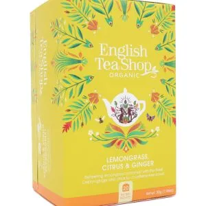 English Tea Shop Lemongrass ginger citrus bio (20 zakjes)