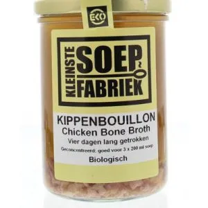 Kleinstesoepfabriek Kippenbouillon Bio (400 ml)