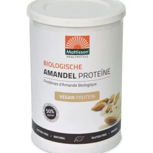 Mattisson Amandel Proteine 50% Vegan Bio (350 gr)