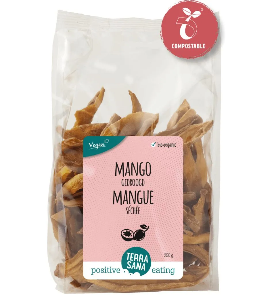 Terrasana Mangoreepjes Bio (250 gr)