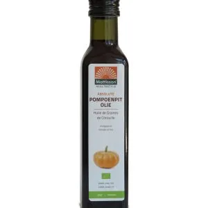 Mattisson Absolute Pompoenpitolie Raw Bio (250 ml)