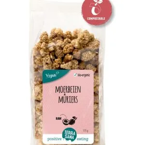 Terrasana Raw Moerbei Bessen Wit Bio (175 gr)