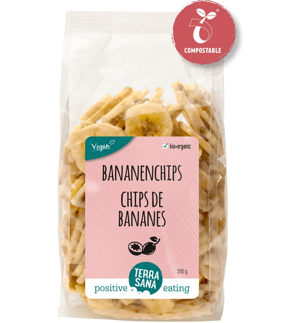 TerraSana Bananenchips bio (200 gr)
