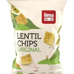 Lima Lentil Linzen Chips Original Bio (90 gr)