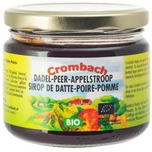 Crombach Appel-peren-dadelstroop bio (330 gr)