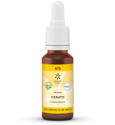 Lemon Pharma Bach bloesemremedies cerato bio (20 ml)