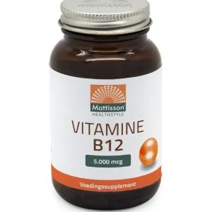 Mattisson Vitamine B12 5000Mcg (60 tabletten)