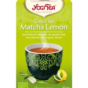 Yogi Teagreen tea matcha lemon bio (17 stuks)