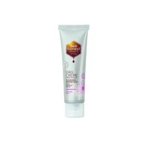 Bee Honest Dagcreme rozen droge huid (50 ml)