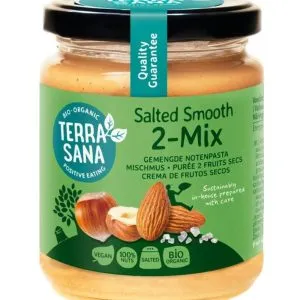 TerraSana 2 mix hazelnoot amandelpasta bio (250 gr)