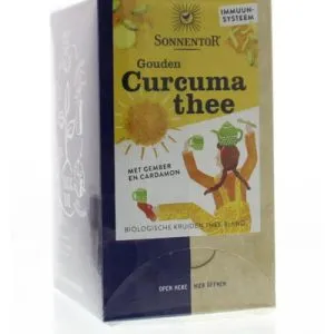 Sonnentor Gouden Kurkuma Thee Bio (18 stuks)