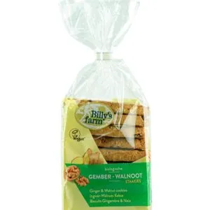 Billy's Farm Gember walnootstaafjes bio (175 gr)