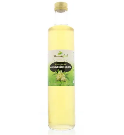 Bountiful Vlierbloesemsiroop bio (500 ml)