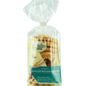 Billy's Farm Rozijnenkoekjes gevuld bio (200 gr)