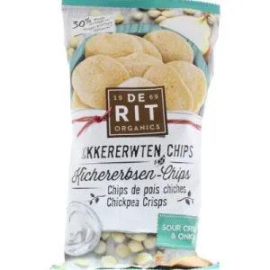 De Rit Kikkererwtenchips sour cream union bio (75 gr)