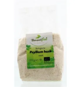 Bountiful Psyllium Husk Vezel/Vlozaad Bio (200 gr)