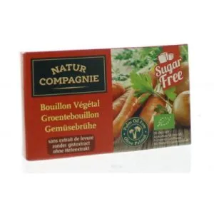 Natur Compagniegroentebouillon Zonder Gist Bio (8 Stuks)