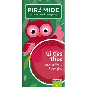 Piramide Uiltjes Thee Rood Eko Bio (20 stuks)