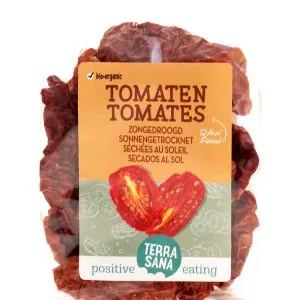 Terrasana Raw Tomaten Zongedroogd Bio (100 gr)