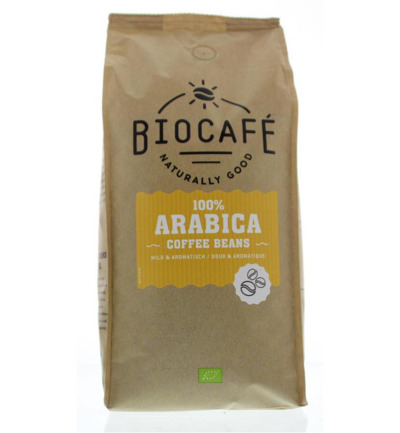 Biocafé Koffiebonen Arabica Bio (1000 gr)