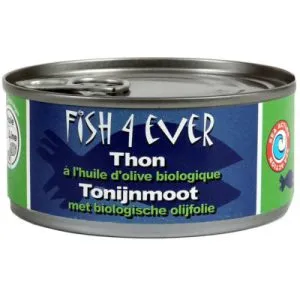 Fish 4 Ever Tonijnmoot In Olijfolie (160 gr)