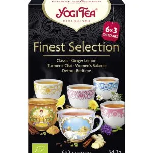 Yogi Tea Finest selection bio (3 x 6 stuks)