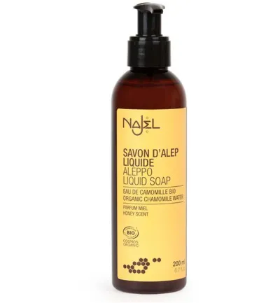 Najel Zeep liquid chamomile pompfles (200 ml)