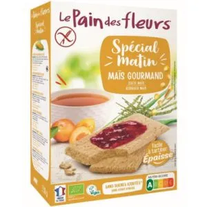 Le Pain Des Fleurs Special Matin Boekweit Crackers Bio (230 gr)