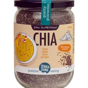 Terrasana Raw Chia Zaad In Glas Bio (330 gr)