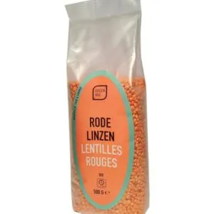 Greenage Rode Linzen Bio (500 gr)
