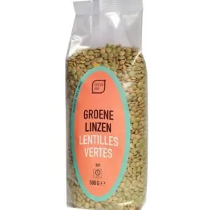 Greenagegroene Linzen Bio (500 gr)