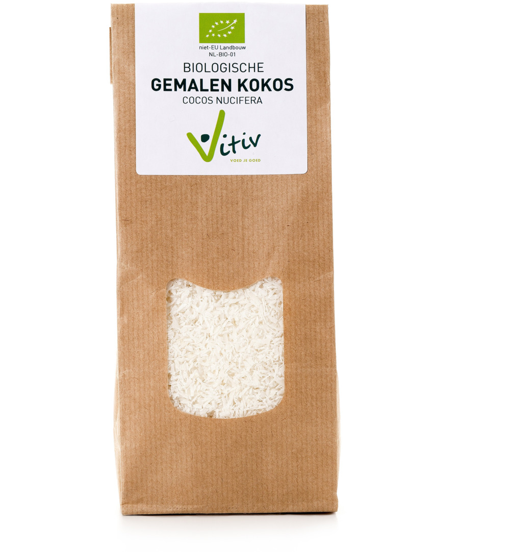 Vitiv Kokos Gemalen Bio (250 gr)