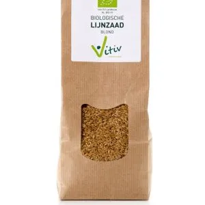 Vitiv Lijnzaad Blond Bio (500 gr)